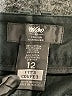 Mossimo Solid Black Cargo Shorts Size 12 - photo 3