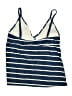 Merona Stripes Blue Swimsuit Top Size L - photo 2