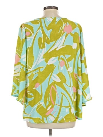 Belle By Kim Gravel 3/4 Sleeve Blouse (view 2)