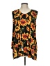 North Style Yellow Sleeveless Blouse Size L - photo 1