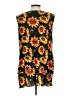 North Style Yellow Sleeveless Blouse Size L - photo 2