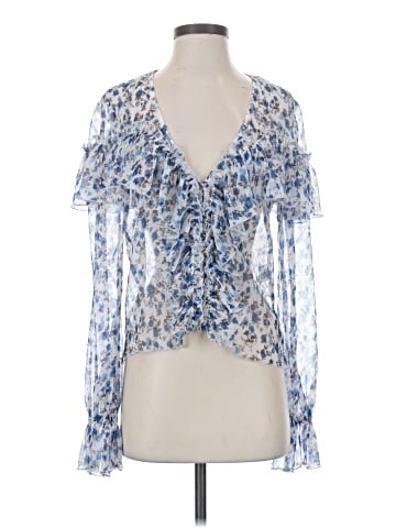Majorelle 3/4 Sleeve Blouse (view 1)