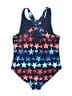 Lands' End Stars Blue One Piece Swimsuit Size 14 - 16 - photo 2
