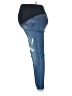 1822 Denim Color Block Blue Jeans Size 6 - photo 5