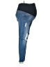 1822 Denim Color Block Blue Jeans Size 6 - photo 4
