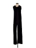 Pearl Solid Black Jumpsuit Size S - photo 1