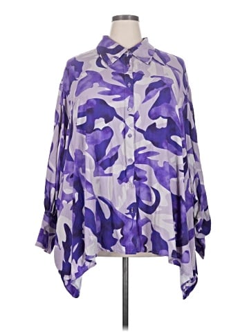 The Drop 3/4 Sleeve Blouse (view 1)