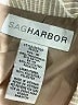 Sag Harbor Print Ivory Blazer Size 14 - photo 6