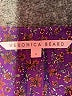 Veronica Beard 100% Rayon Paisley Purple Casual Dress Size 6 - photo 7
