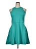 Athleta Solid Teal Cocktail Dress Size XL - photo 1