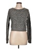 Abercrombie & Fitch Animal Print Gray Pullover Sweater Size L - photo 1