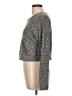 Abercrombie & Fitch Animal Print Gray Pullover Sweater Size L - photo 5
