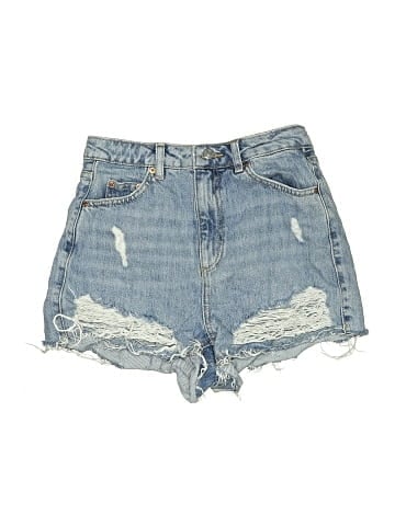 Topshop Denim Shorts (view 1)