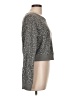 Abercrombie & Fitch Animal Print Gray Pullover Sweater Size L - photo 4