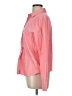 George Color Block Pink Long Sleeve Button-Down Shirt Size L - photo 5