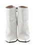 Qupid 100% Synthetic White Ankle Boots Size 9 - photo 2