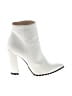 Qupid 100% Synthetic White Ankle Boots Size 9 - photo 1