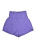 New In Solid Purple Shorts Size L - photo 1
