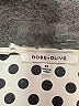 Rose + Olive 100% Polyester Polka Dots White 3/4 Sleeve Blouse Size 2X - photo 7