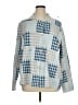 Susan Graver Houndstooth Blue Jacket Size 1X - photo 1