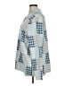 Susan Graver Houndstooth Blue Jacket Size 1X - photo 5