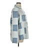 Susan Graver Houndstooth Blue Jacket Size 1X - photo 4
