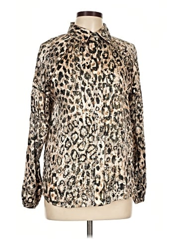 Robert Graham Long Sleeve Silk Top (view 1)