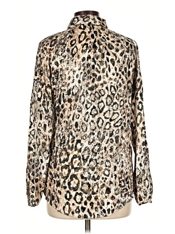 Robert Graham Long Sleeve Silk Top (view 2)