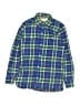 Boden Plaid Blue Long Sleeve Button-Down Shirt Size 9 - photo 1