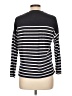 Wrap Black Long Sleeve Top Size 10 - photo 2