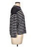 Wrap Black Long Sleeve Top Size 10 - photo 4