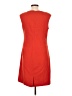Ellen Tracy Solid Orange Casual Dress Size 12 (petite) - photo 2
