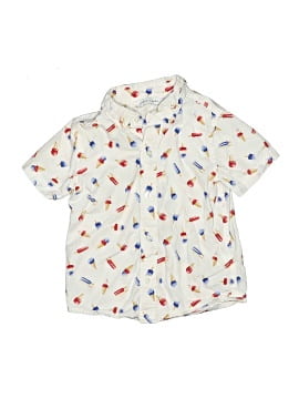 Janie And Jack Short Sleeve Button Down Shirt