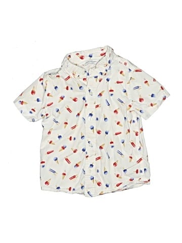 Janie and Jack Short Sleeve Button-Down Shirt (view 1)