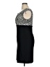 London Times Animal Print Black Cocktail Dress Size 14 - photo 5