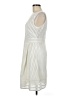 J.Crew 100% Polyester Ivory Cocktail Dress Size 6 - photo 5