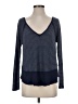 Eri + Ali Blue Long Sleeve T-Shirt Size XS - photo 1
