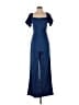 Lilly Pulitzer Solid Blue Jumpsuit Size 4 - photo 1