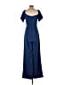 Lilly Pulitzer Solid Blue Jumpsuit Size 4 - photo 2