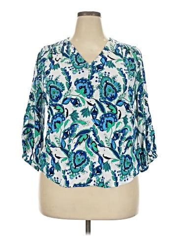 Liz Claiborne 3/4 Sleeve Blouse (view 1)