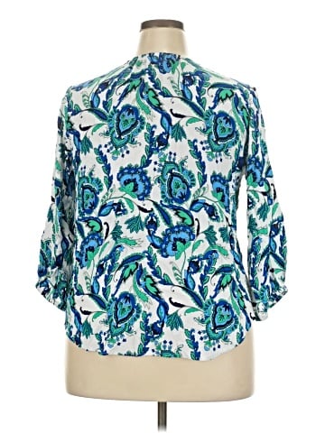 Liz Claiborne 3/4 Sleeve Blouse (view 2)