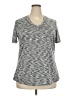Energy Zone 100% Polyester Tweed Gray Active T-Shirt Size 2X - photo 1
