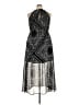 Torrid 100% Polyester Silver Cocktail Dress Size 2X Plus (2) - photo 2