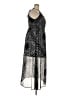 Torrid 100% Polyester Silver Cocktail Dress Size 2X Plus (2) - photo 4