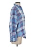 Grayson 100% Linen Plaid Blue Long Sleeve Button-Down Shirt Size XS (1) - photo 4