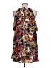 LoveRiche 100% Rayon Floral Red Casual Dress Size M - photo 2