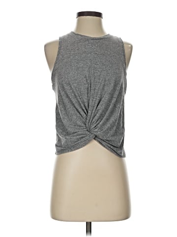 Aqua Sleeveless T-Shirt (view 1)