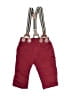 Unbranded Burgundy Snow Pants With Bib Size 0-3 mo - photo 1