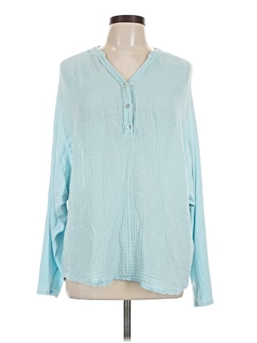 Michael Stars Long Sleeve Blouse (view 1)