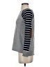 Pink Clover Gray Long Sleeve Top Size S - photo 5